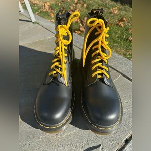 Dr. Martens 1460 Smooth Leather Lace Up Boots